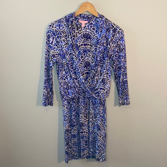 Lilly Pulitzer Felizia Silk Dress XS - Picture 2 of 7